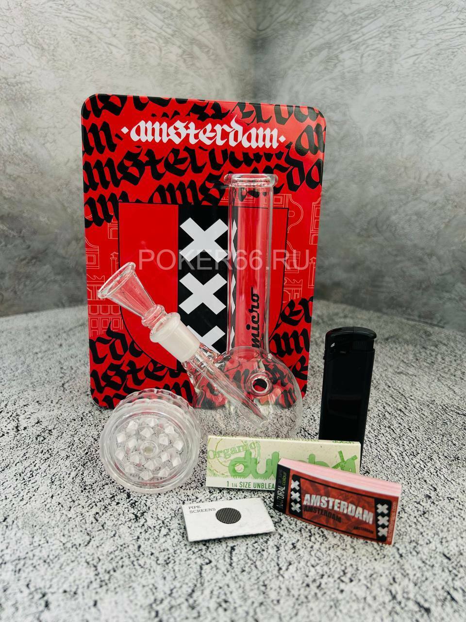 Подарочный набор Amsterdam | Micro Bong giftset